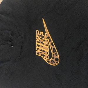 leopard print Nike Hoodie